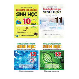 Sách - Combo Bồi Dưỡng Học Sinh Giỏi Sinh Học 10,11,12 - KV