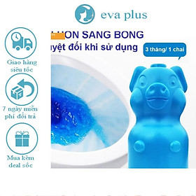 Mua Lợn Thả Bồn Cầu EVA PLUS Dùng 3 Tháng 1 Bé Siêu Tiết Kiệm