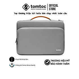 Túi xách chống sốc Tomtoc Briefcase cho cho Macbook 16” Black - Hàng chính hãng