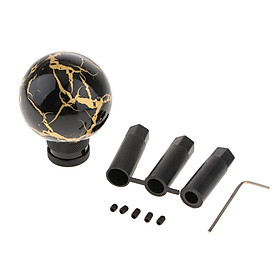 Universal Car Manual Gear Stick Shifter Lever  Knob with Adapters