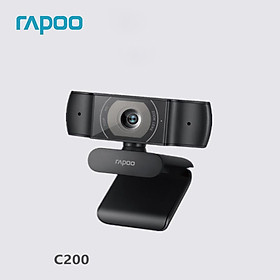 Bản gốc Rapoo C200 Webcam 720P HD với USB2.0 với camera có thể xoay micrô