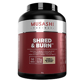 Musashi Shred And Burn Vanilla 2kg