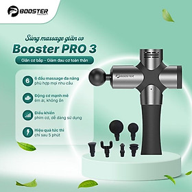 Máy massage Booster Pro 3 cầm tay cao cấp - Mát xa cơ bắp, Công suất 126W