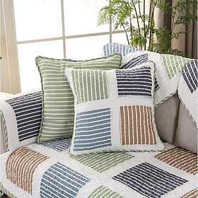 Mua Thảm sofa Cotton - Chữ nhật xanh - TSF016