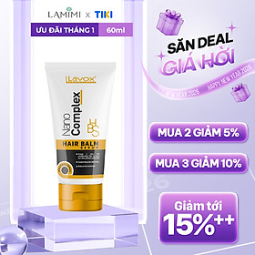 Serum Dưỡng Tóc Mềm Mượt Hair Balm Lavox 60ML
