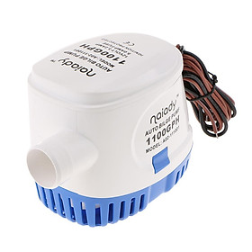 12V 1100GPH Submersible Bilge Water Pump for Marine Boat Electric RV