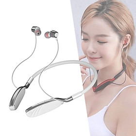 Bluetooth Headphones, V5.0 Wireless Neckband Headphones for Online Teaching, Headset Noise Cancelling with Mic