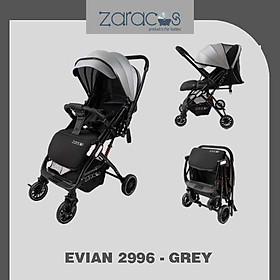 Xe đẩy gấp gọn 2 chiều cho bé Zaracos Evian 2996 Grey - Zaracos Việt Nam