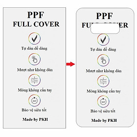 Dán dẻo PPF cho Samsung S10e mặt trước