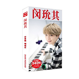 Postcard SUGA BTS 340pcs mới