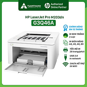 Mua Máy in HP LaserJet Pro M203dn ( G3Q50A ) In Đảo Mặt Tự Động  LAN - Hàng Chính Hãng