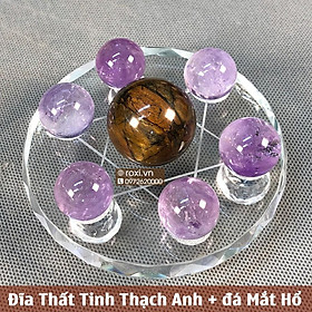 Đĩa Thất Tinh Hợp Mệnh Thổ 10cm