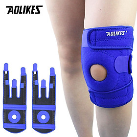 Bộ 2 đai bó quấn bảo vệ đầu gối AOLIKES A-7912-2 Four spring sport knee support