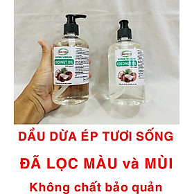DẦU DỪA HỮU CƠ ÉP LẠNH - RICH COCO – EXTRA VIRGIN COCONUT OIL – CHAI 500ml