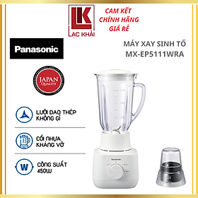 Mua Máy xay sinh tố Panasonic MX-EP5111WRA  CS 450W  Lưỡi dao thép không gỉ  kèm cối xay khô - Hàng chính hãng