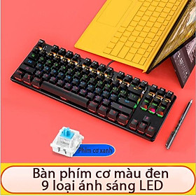 Bàn phím cơ Coputa Bàn phím máy tính chơi game văn phòng có dây K400 LED