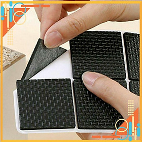 Mua BỘ 30 MIẾNG CAO SU LÓT CHÂN BÀN GHẾ  FREESHIP  LÓT CHÂN GHẾ GỖ TỦ GIƯỜNG HÌNH VUÔNG CHỐNG TRẦY XƯỚC NỀN NHÀ TIỆN DỤNG