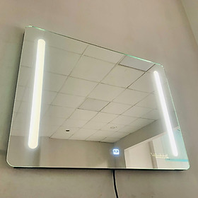 Mua Gương soi độc quyền GLS hình chữ nhật ngang LED áng sáng trong 3 màu cảm ứng sưu tập Thu 2022