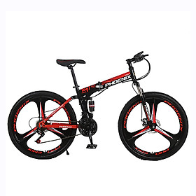 Xe đạp thể thao gấp gọn sành điệu bánh 26inch- Xe đạp gấp thể thao, xe đạp địa hình khung thép siêu bền