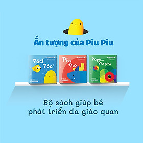 [Download Sách] Combo 3 cuốn truyện tranh Ehon Nhật Bản - Ehon Ấn tượng của Piu Piu (Póc Póc, Piu Piu, Papa Piu Piu) - Dành cho trẻ 0-2 tuổi