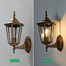 Đèn cột, đèn ngoài hiên, đèn sảnh, đèn ban công, đèn cho tường hàng rào biệt thự phong cách Châu Âu 051