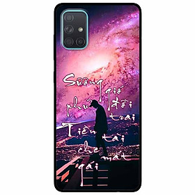 Ốp lưng dành cho Samsung A71 mẫu Sương Gió Phủ Đời Trai