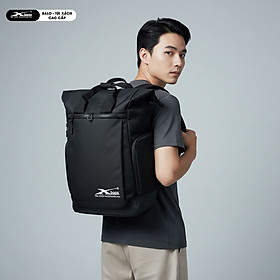 Balo Du Lịch Nắp Cuộn Mở Rộng Xbags Secret Xb1201 Màu Đen, Đựng Được Laptop 17 Inch, Đựng Đồ Cho Chuyến Đi 5 - 7 Ngày, Nam Tính Mạnh Mẽ!