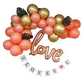 LOVE Balloons Set Party Banners Garlands Party Balloon Event Party Supplies