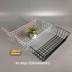Mua Giỏ Sắt Treo Tường Trang Trí Size Đại 39cm