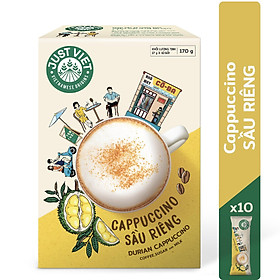 Capuccino Just Việt sầu riêng 10x17g - 3505201