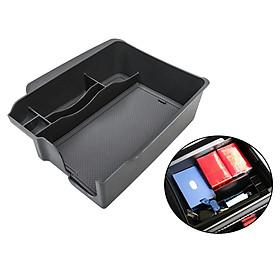 Center Console Organizer Tray Replacement Vehicle Storage Compartments Black Stowing Hidden Cubby Insert Console Holder for  Y