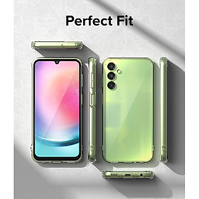 Ốp lưng silicon dẻo cho Samsung Galaxy A06 chuẩn 5G Ultra Thin trong suốt mỏng 0.6mm độ trong tuyệt đối chống sốc chống trầy xước - Hàng nhập khẩu