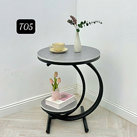 Mua Bàn decor T05-CT Tundo mặt đá sang trọng hiện đại