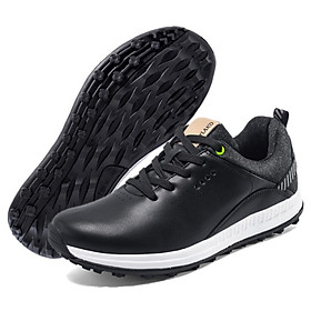 Giày golf không thấm nước mới của người đàn ông Golf chuyên nghiệp Golf Guoters Huấn luyện Color: White(Spike) Shoe Size: 9.5