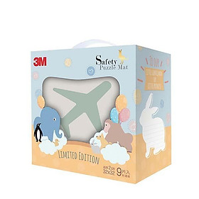 Thảm trải nhà an toàn chủ đề du lịch 3M 9964E - màu xám ấm