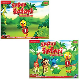Combo Super Safari Level 1: Pupil's Book with DVD-ROM + Activity Book