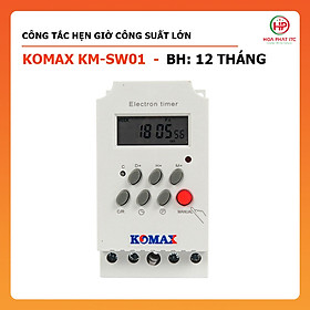Mua Công tắc hẹn giờ công suất lớn Komax KM-SW01 5000w