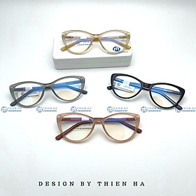 Gọng kính mắt mèo THIÊN HÀ OPTICAL cao cấp hàng đẹp giá rẻ, nhiều màu mới lạ TH8013