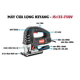 Mua MÁY CƯA LỌNG KEYANG JS135-750V