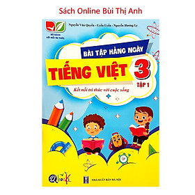 Sách - Bài tập hằng ngày tiếng việt lớp 3 tập 1 (Kết nối tri thức với cuộc sống)