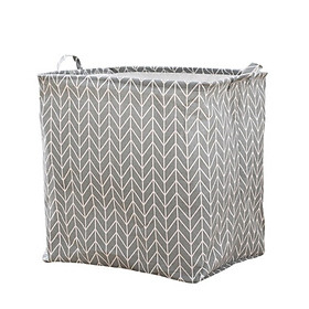 Túi vải vintage cỡ lớn đựng chăn mền drap, quần áo có quai xách dạng túi rút dây kiểu dáng sang trọng-Size Đại (40x50x40cm)- Hàng chính hãng