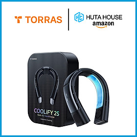 Mua Quạt đeo cổ điều hòa TORRAS COOLIFY 2S  (hàng sẵn có)   Quạt đeo cổ không cánh L3 Air  Quạt đeo cổ mini  quạt đeo cổ điều hòa thân nhiệt  thông minh  quạt cá nhân  cao cấp  gió 3D