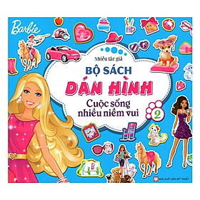 Sách - Barbie Bộ Sách Dán Hình Cuộc Sống Nhiều Niềm Vui - Tập 2 - Tân Việt Books