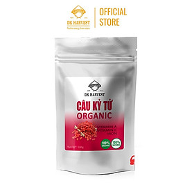 Câu Kỷ Tử Organic DK Harvest Loại Cao Cấp Nhập Khẩu - Khối Lượng 100g/200g - tác dụng tăng cường hệ miễn dịch