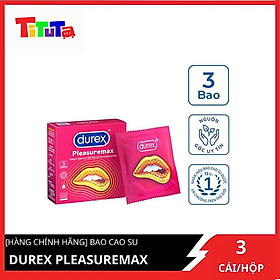 Bao cao su Durex Siêu mỏng Fetherlite Đỏ Hộp 3 cái