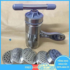 Khuôn Làm Bún Inox Cầm Tay Với 5 Đầu Khuôn - Vận Chuyển Miễn Phí Toàn Quốc