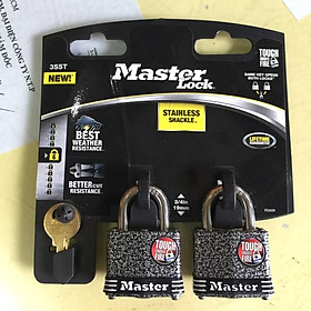Bộ 2 ổ khóa Master Lock chung chìa 3SST