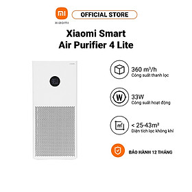 Mua Máy lọc không khí Xiaomi Smart Air Purifier 4 Lite - Hàng chính hãng