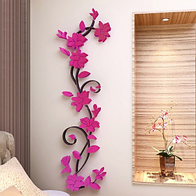 Miếng Dán Cây 3D Trang Trí Hành Lang Phòng Khách Nhà Bếp Phòng Ngủ