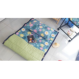 Mua Nệm / Đệm Văn Phòng   Nệm Cuộn Trải Sàn Kiểu Nhật + Kèm 1 Gối (40*60cm) : Nhiều Màu - Giao Ngẫu Nhiên